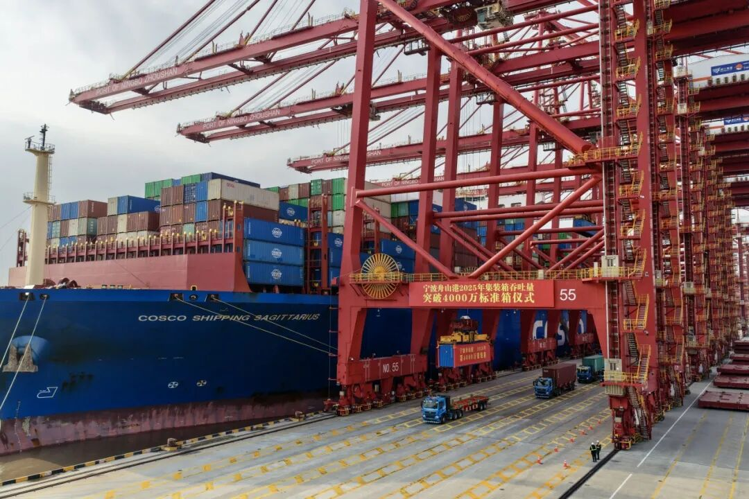宁波舟山港突破4000万标箱，为您带来哪些新机缘？