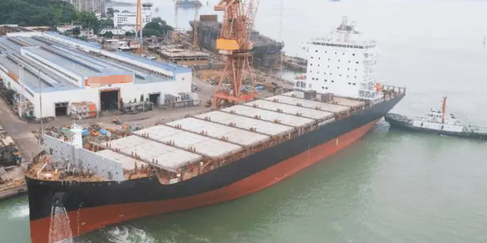 好新闻！厦船沉工交付1800TEU集装箱船，扬子江船业再获集装箱船订单